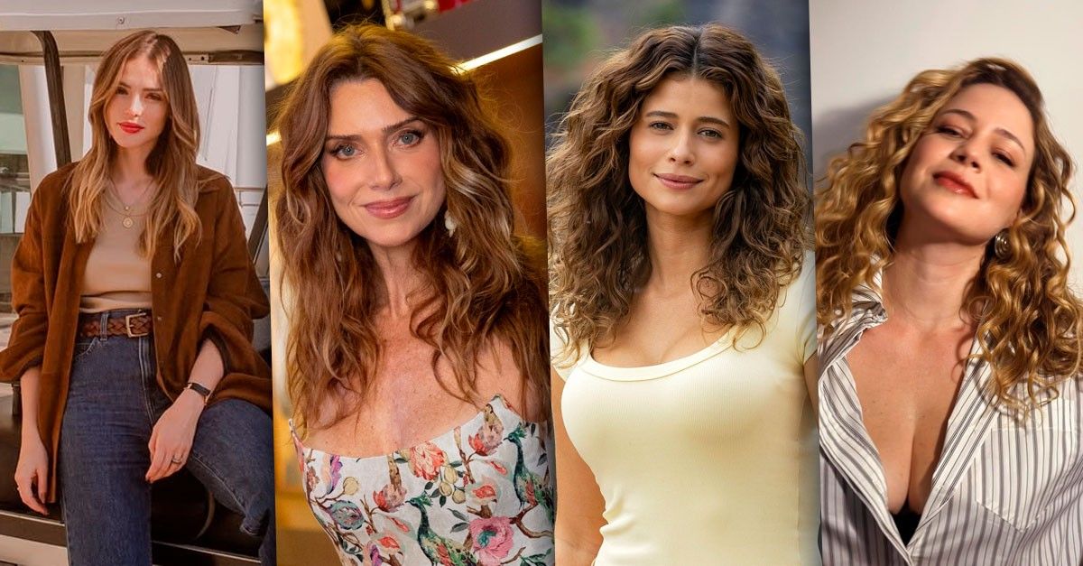 Atores exibem novos visuais da novela das 7. Reprodução: Gshow