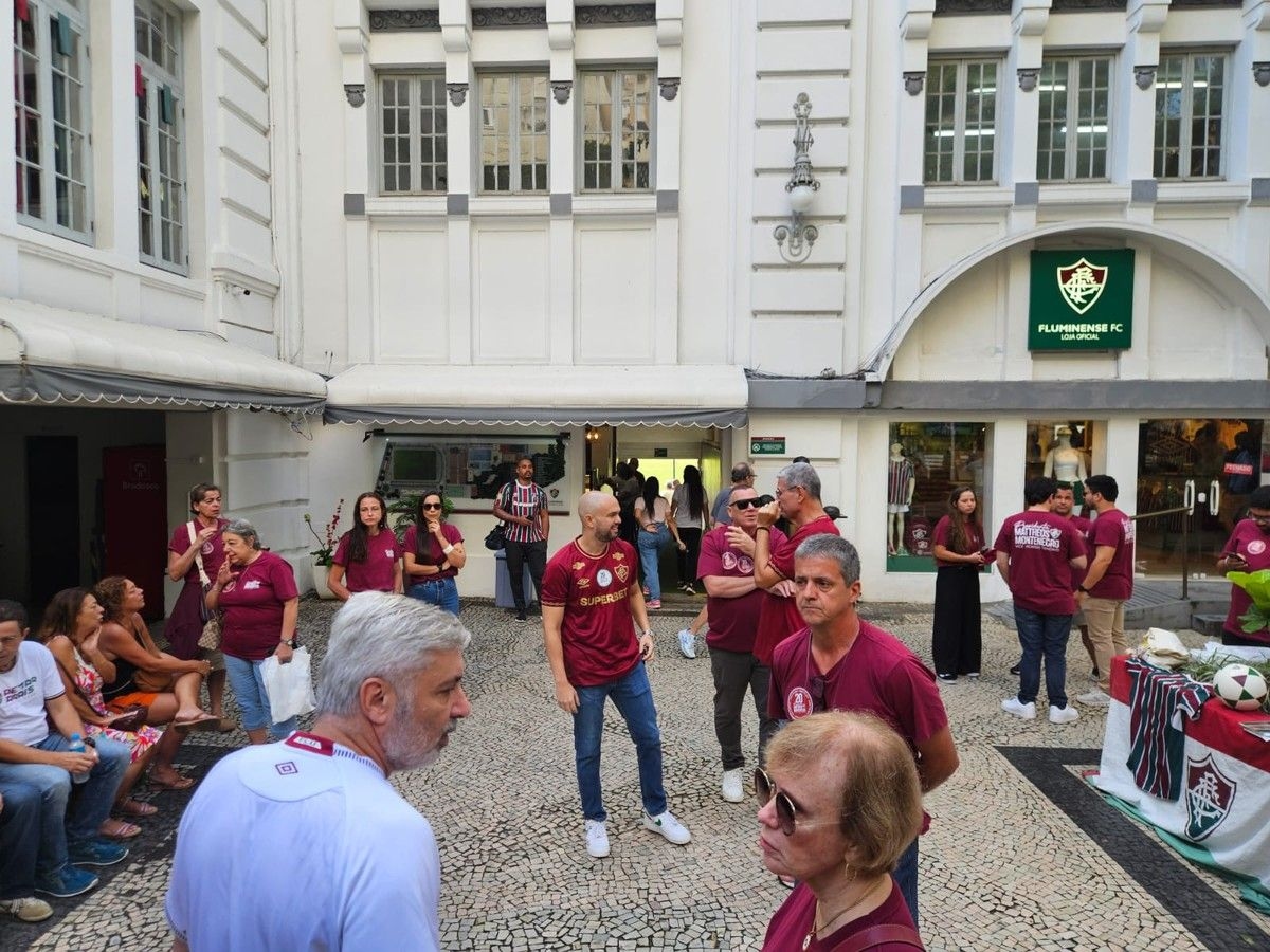 Cobertura em tempo real da eleição do Fluminense. Reprodução: Ge