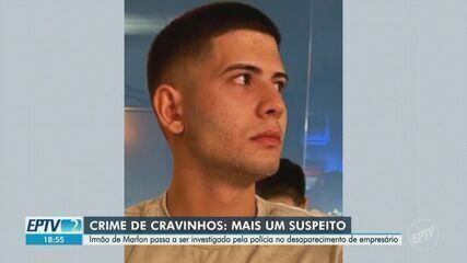 Irmãos Murilo e Marlon Couto Paula estão sendo investigados por desaparecimento de empresário em Cravinhos. Reprodução: EPTV