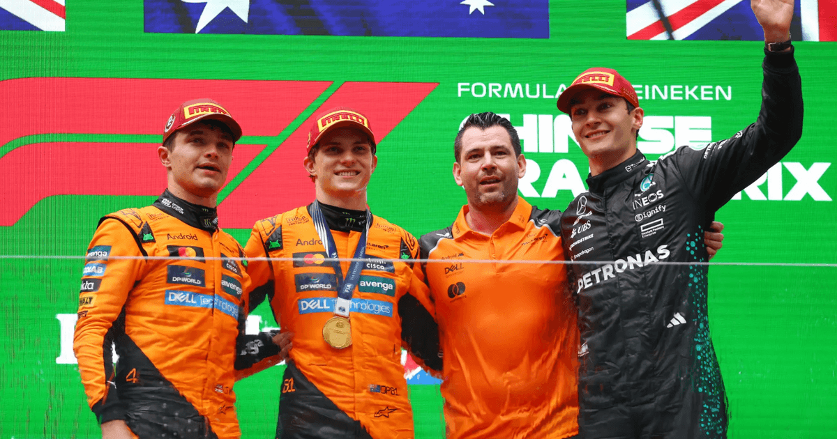 Piastri Vence Grande Prêmio da China em 2025