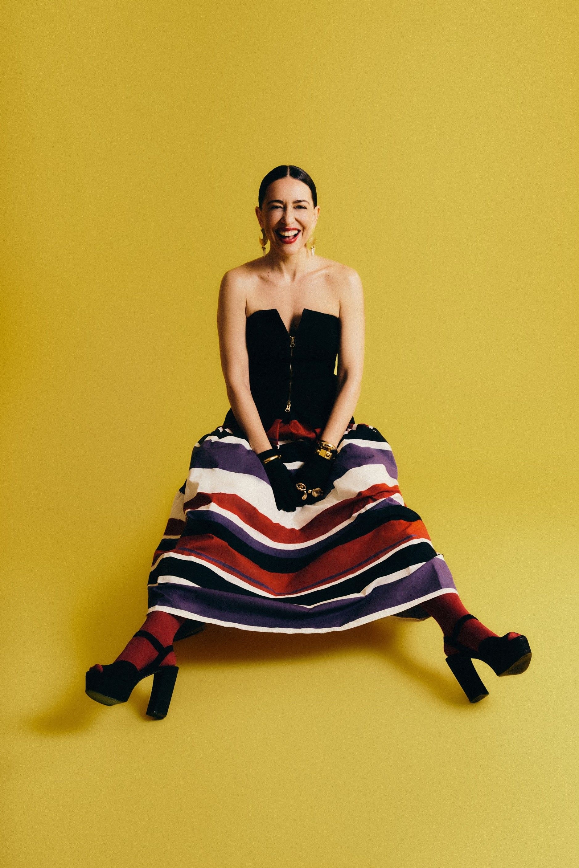 Roberta Sá abre o Carandaí 25 no Jockey Club, em look elegante e confiante. Legenda da imagem. Reprodução: Retorno do item 11