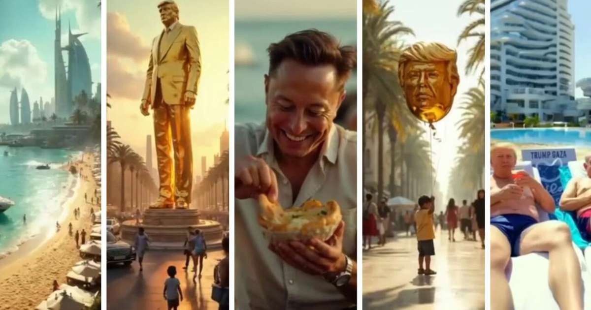 Trump apresenta vídeo com IA sobre futuro de Gaza