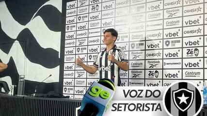 Botafogo apresenta reforços e se prepara para a Copa do Mundo de Clubes. Reprodução: Globo