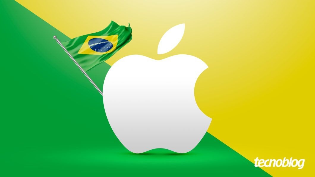 Imagem ilustra a disputa judicial entre Gradiente e Apple pelo uso da marca iPhone no Brasil. Reprodução: Tecnoblog