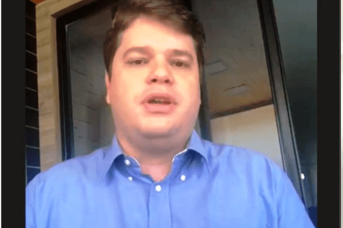 Deputado Davi Davino Filho comenta sobre a possível federação entre MDB e Republicanos em Alagoas.; Reprodução: redação