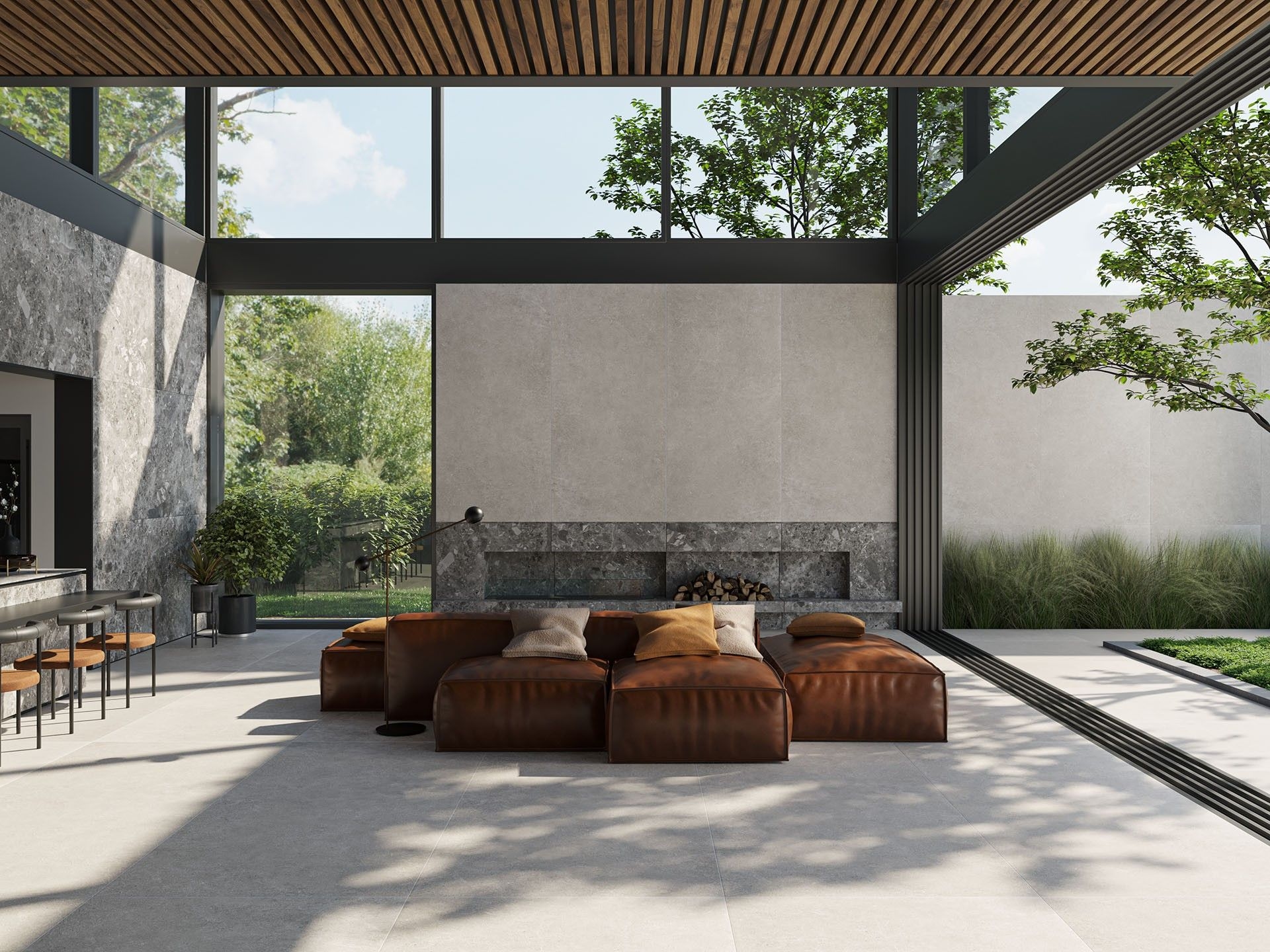 Vilarejo celebra 29 anos com parceria exclusiva da Roca em seu showroom. Reprodução: Globo