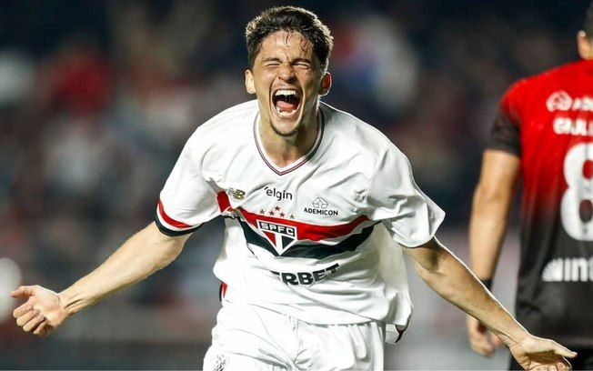 São Paulo vence o Athletico com gols de Pablo Maia e Ferreirinha na Copa do Brasil. Reprodução: Esporte IG