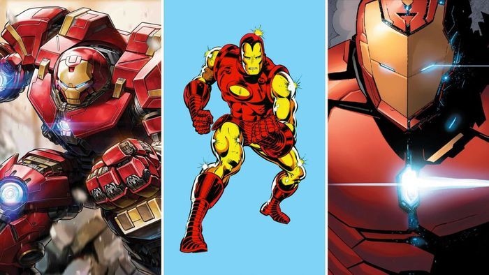 As armaduras mais icônicas do Homem de Ferro