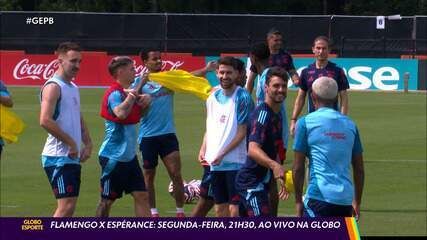 Flamengo se prepara para estreia na Copa do Mundo de Clubes, com treinos e desfalques importantes. Reprodução: Globo