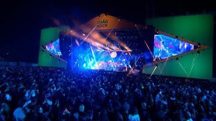 Tony Tornado, aos 95 anos, se apresenta com a Banda do Síndico no João Rock 2025. Reprodução: g1