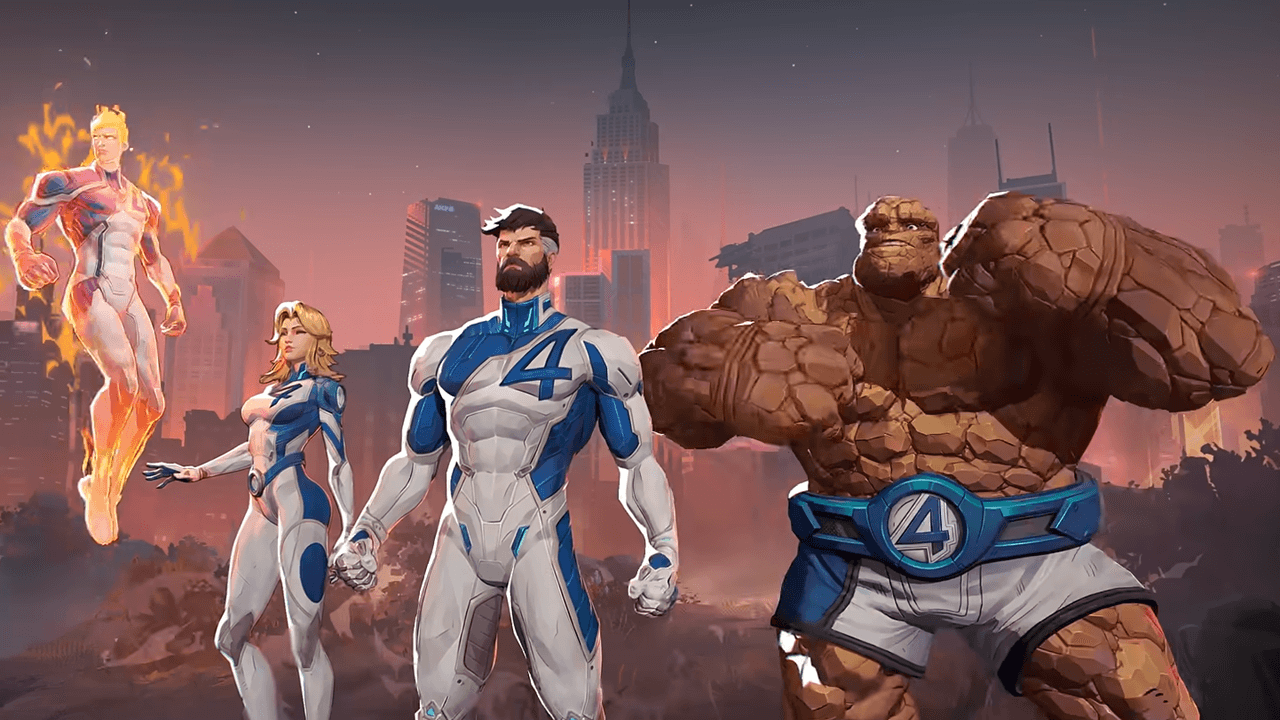 Marvel Rivals anuncia chegada da Tocha Humana e O Coisa