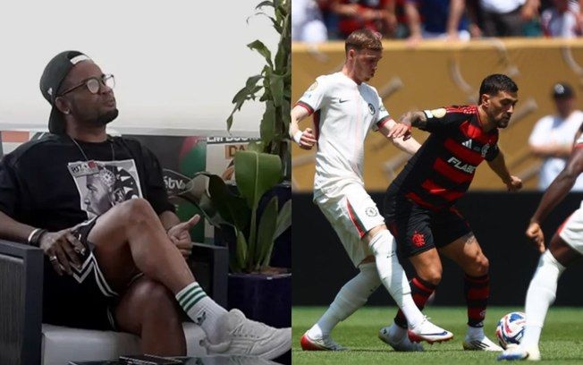 Carlos Alberto defende que o Flamengo teria condições de brigar pelo título da Premier League. Reprodução: Igor Rodrigues