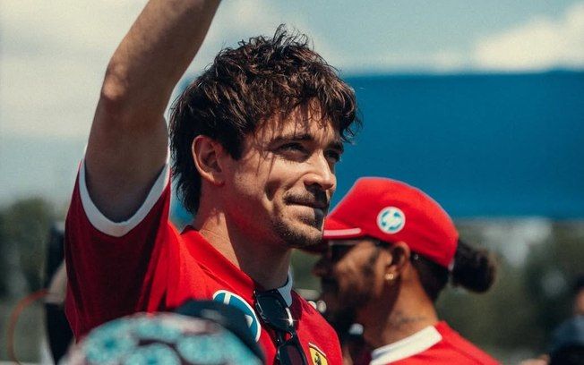 Charles Leclerc avalia futuro na Ferrari após dúvidas sobre competitividade da equipe. Legenda da imagem. Reprodução: