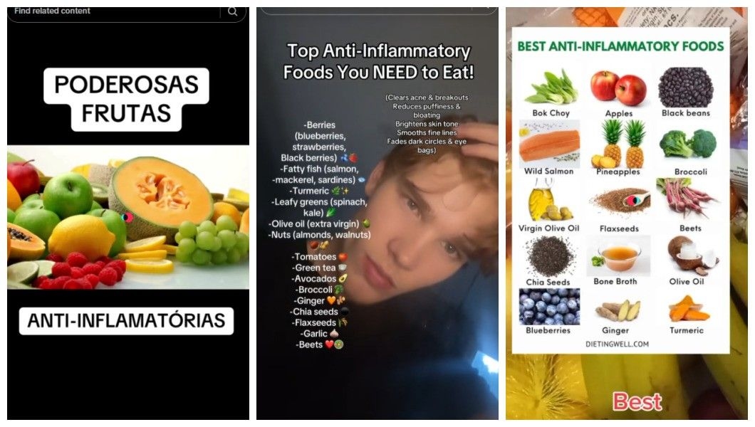 Prato colorido com verduras e azeite, destacando a dieta mediterrânea. Reprodução: Retorno do item 11