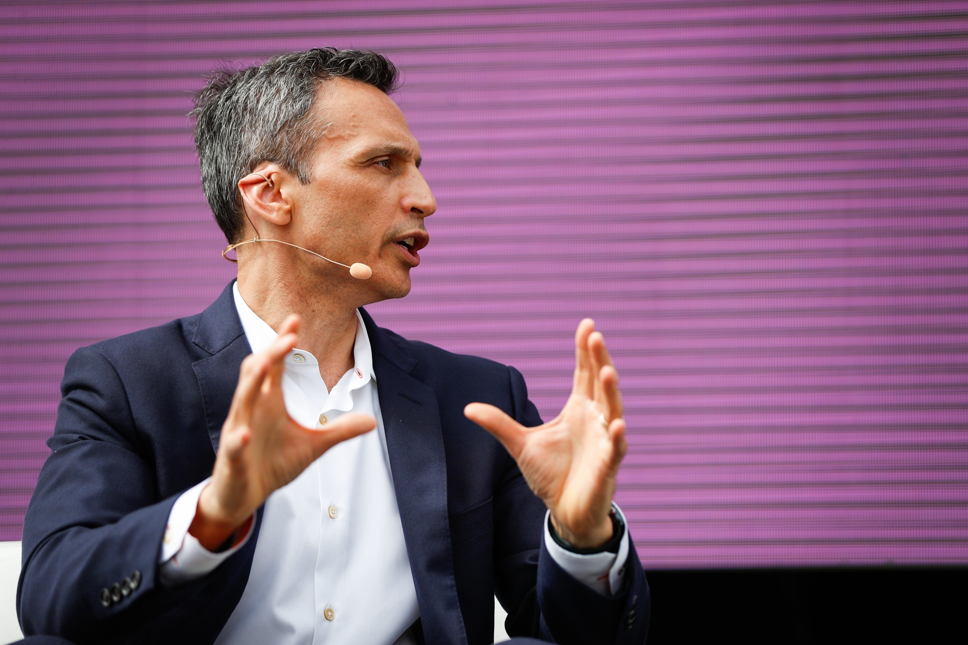 Jimmy Pitaro anuncia o lançamento do serviço de streaming da ESPN, disponível por US$ 30 ao mês. Reprodução: Business Insider