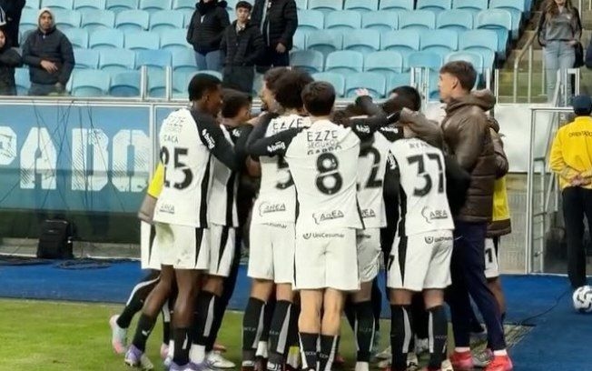 Corinthians empata com Grêmio após golaço de Bidon no Brasileirão. Reprodução: IG Esporte