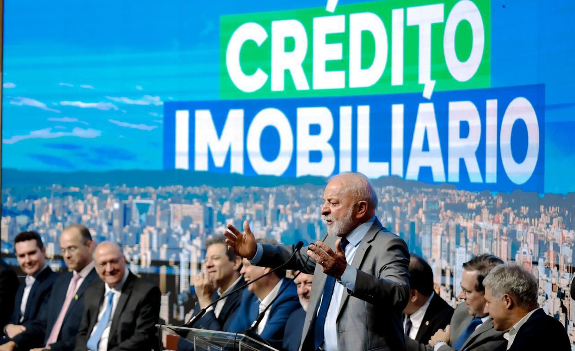 Infográfico sobre o novo crédito imobiliário para a classe média, com financiamento de até 80%. Reprodução: Retorno do item 11