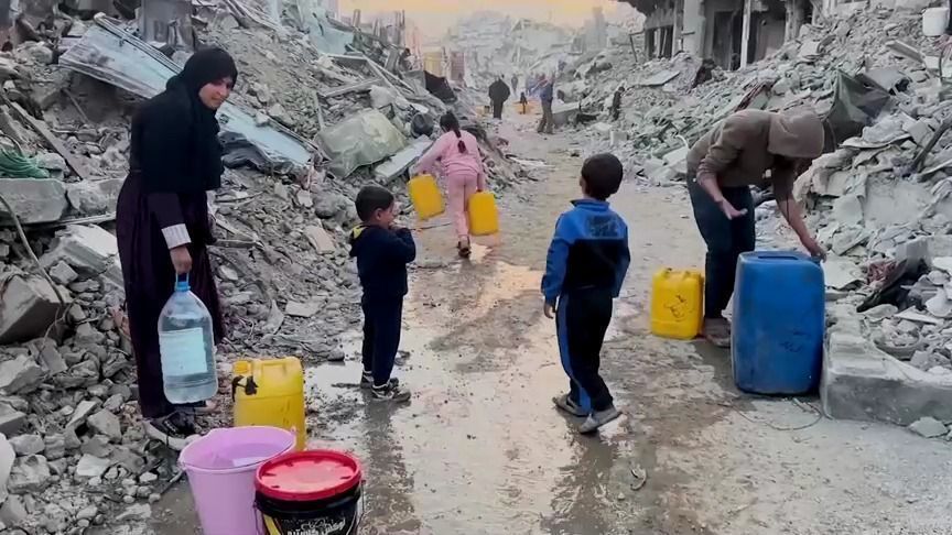 Gaza enfrenta crise de água após volta dos palestinos