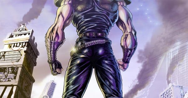 Elenco principal de anime, com Shunsuke Takeuchi como Kenshiro, Daiki Yamashita como Bat e M.A.O como Rin.; Reprodução: Anime News Network