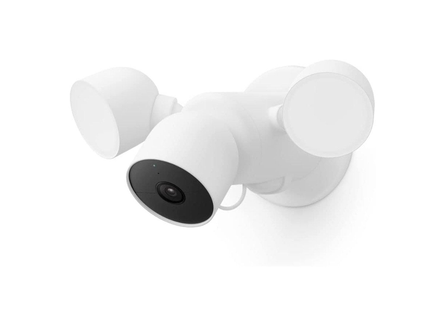 Google Nest Cam com refletor está com 29% de desconto, ideal para segurança residencial. Reprodução: Gizmodo