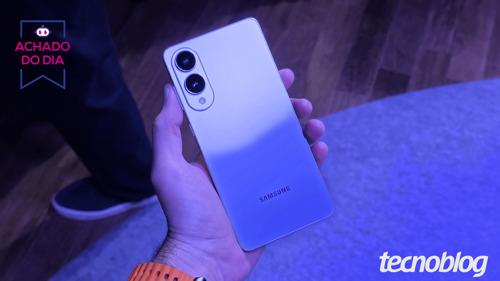 Galaxy S25 Edge de 512 GB em promoção: R$ 6.490 com 34% de desconto. Reprodução: Tecnoblog