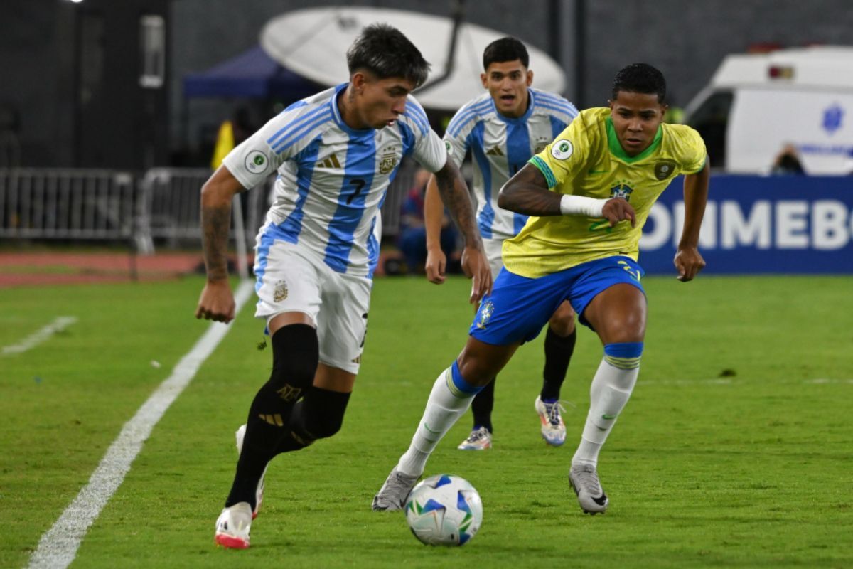 Empate emocionante entre Brasil e Argentina no Sul-Americano Sub-20