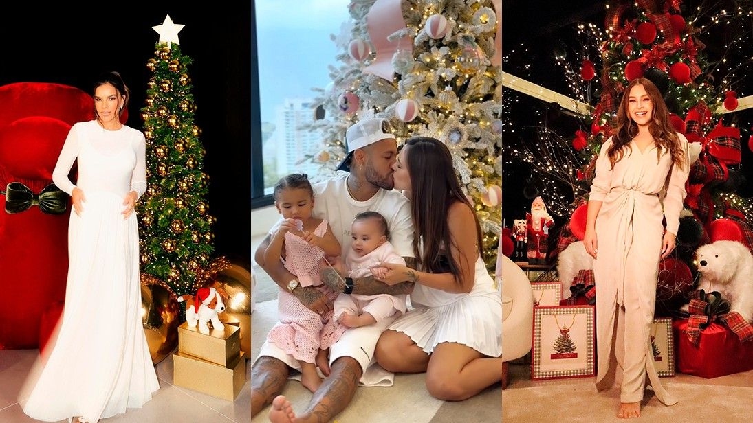 [Famosos exibem suas árvores de Natal; vote na melhor.]. Reprodução: Gshow