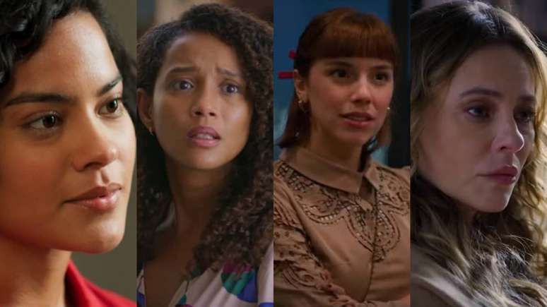 Fátima, Raquel, Solange e Heleninha, personagens de Vale Tudo, vivem momentos intensos na trama. Reprodução: Terra