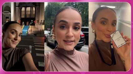 Influencer Jullia relata experiência como figurante em 'O Diabo Veste Prada 2'; Legenda da imagem. Reprodução: Globo