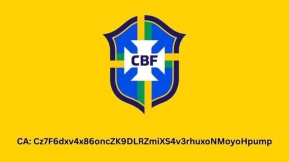 Perfil da CBF é hackeado e publica mensagem enigmática. Reprodução: iG Esporte