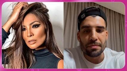 Guilherme Leonel anuncia que irá remover tatuagem em homenagem a Carol Nakamura após o término do casamento. Reprodução: Globo