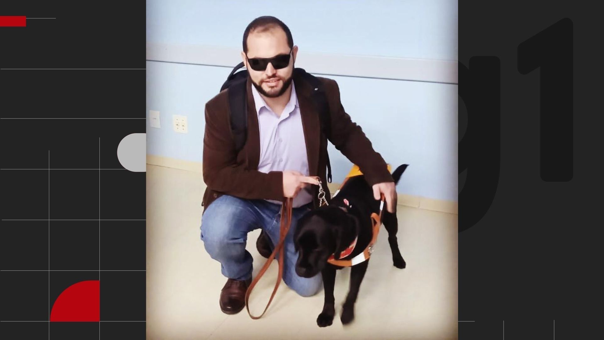 Uber é condenada por discriminação contra cego no RS. Reprodução: G1