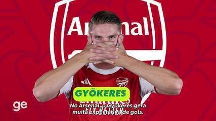 Mbeumo, Sesko e Matheus Cunha são os novos atacantes do Manchester United para a temporada 2025/26. Legenda da imagem. Reprodução: Globo