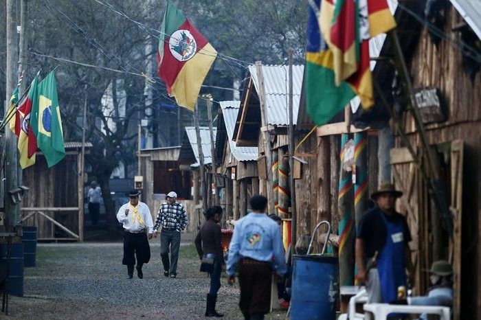 Inscrições para os piquetes do Acampamento Farroupilha 2025 abrem hoje em Porto Alegre. Reprodução: Globo