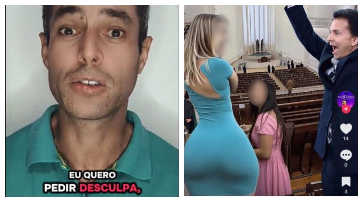 Influencer investigado por sexualizar evangélicas com IA pede desculpas. Reprodução: G1