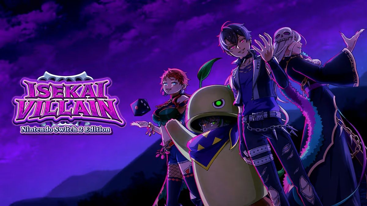 Isekai Villain, um JRPG inovador, chega ao Nintendo Switch em junho de 2026.