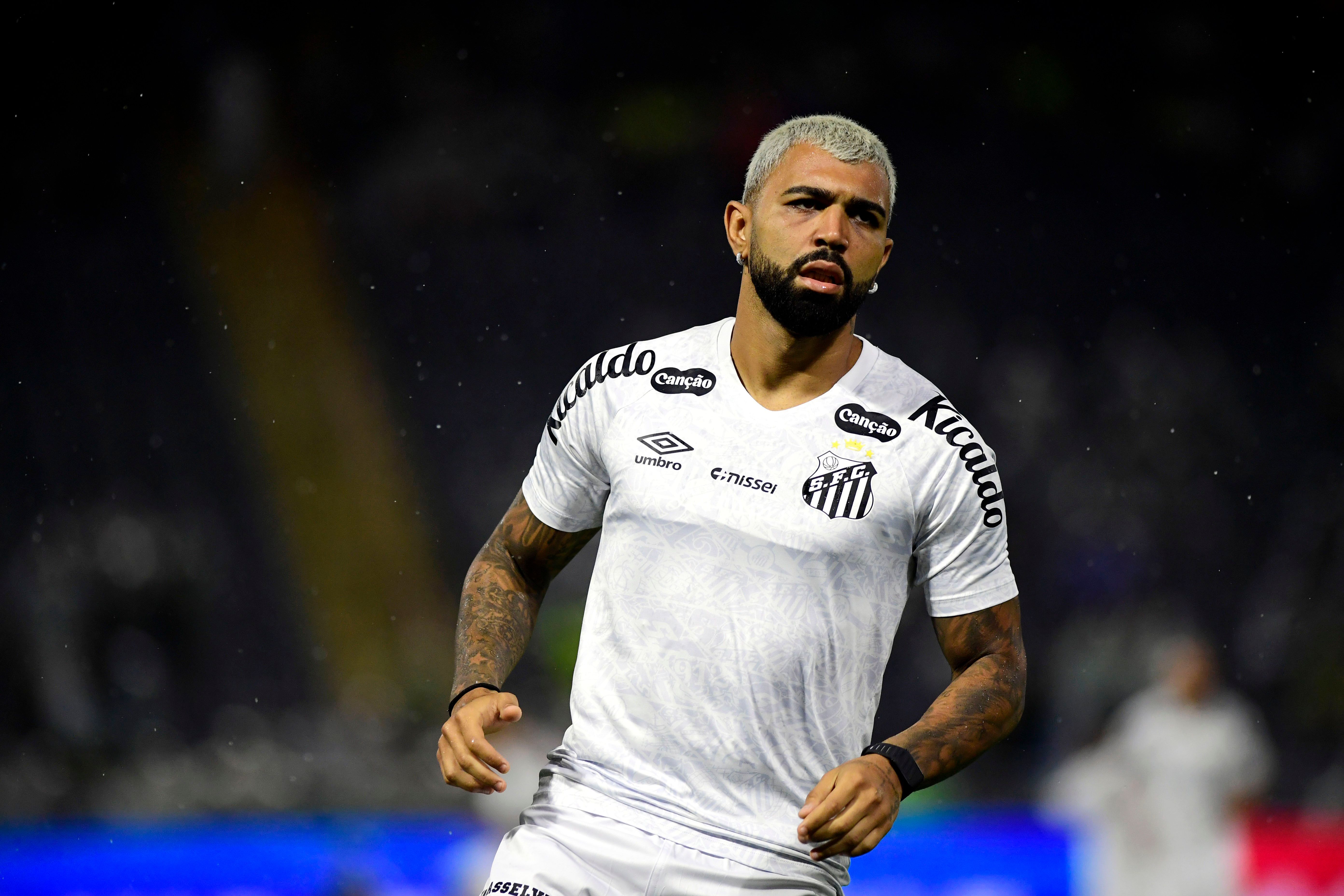 [Santos fica sem Gabigol na partida contra o Guarani]. Reprodução: Ge
