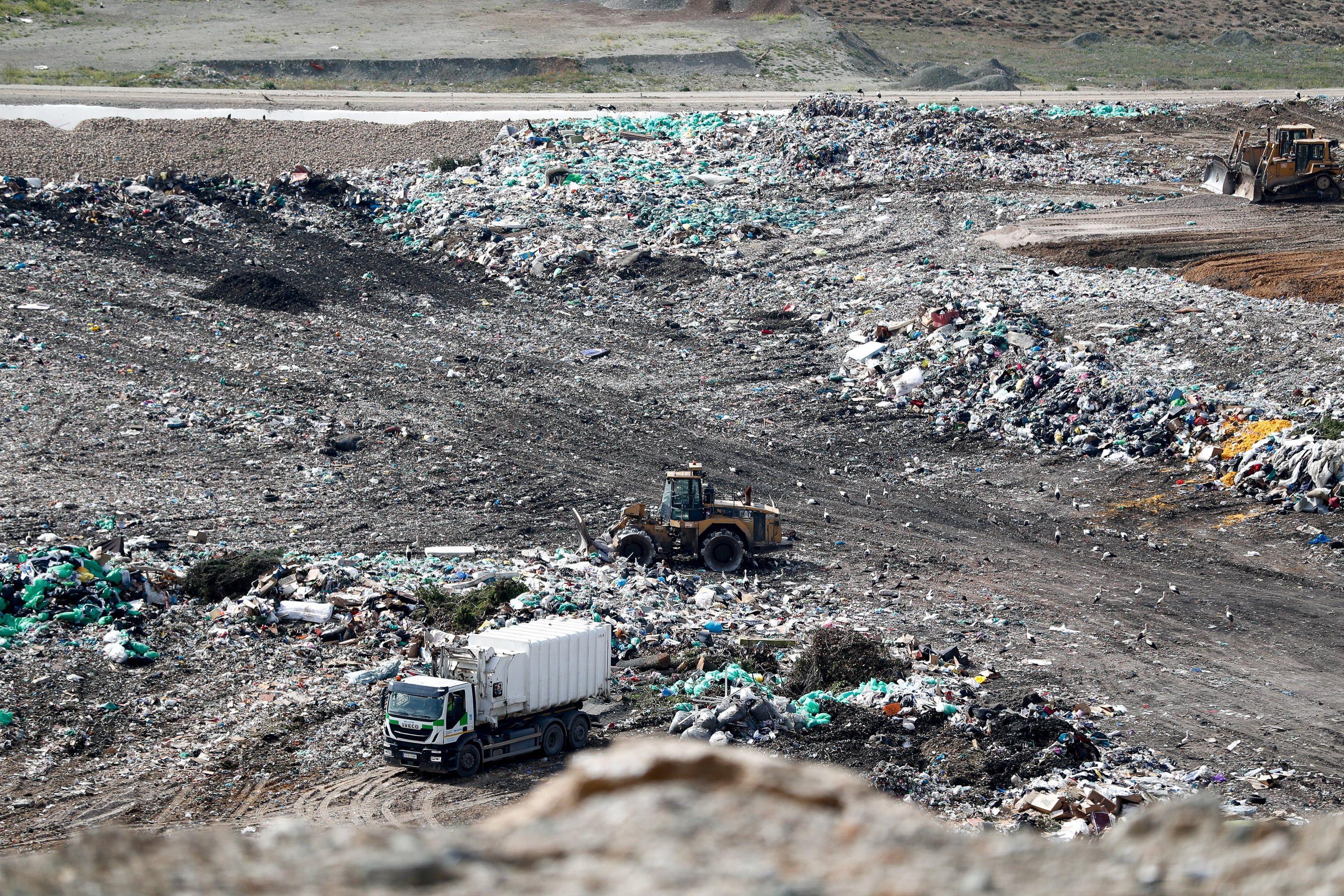 Valdemingómez: promessa de fechar a incineradora vira contrato de exploração até 2040. Reprodução: Elpais