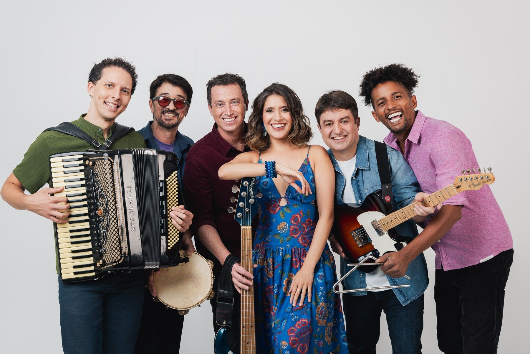 Banda Bicho de Pé se apresenta no Festival de Inverno de Nova Friburgo. Reprodução: Globo