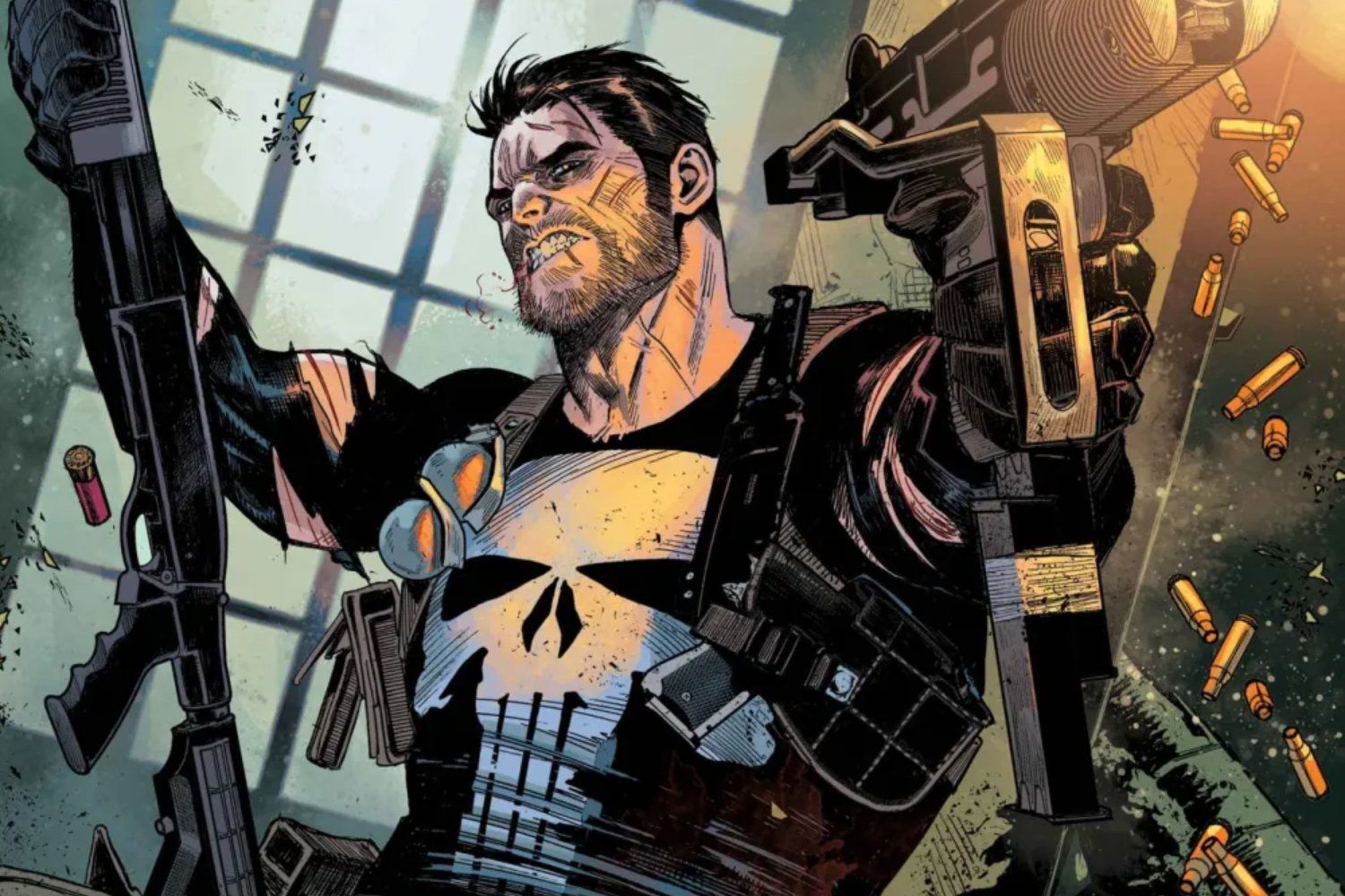 Frank Castle retorna com tudo em 'The Punisher: Red Band'. Reprodução: Gizmodo