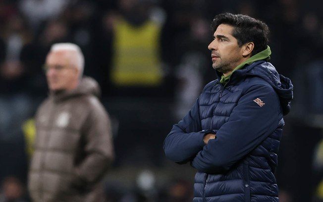 Abel Ferreira busca reverter desvantagem contra o Corinthians para avançar na competição. Reprodução: Cesar Greco / Palmeiras