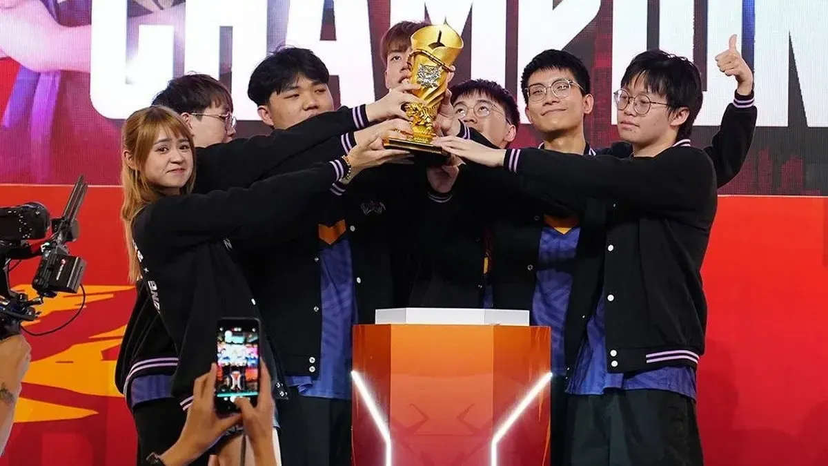 Nova Esports conquista o troféu da MY Honor of Kings League Spring 2025. Reprodução: GosuGamers