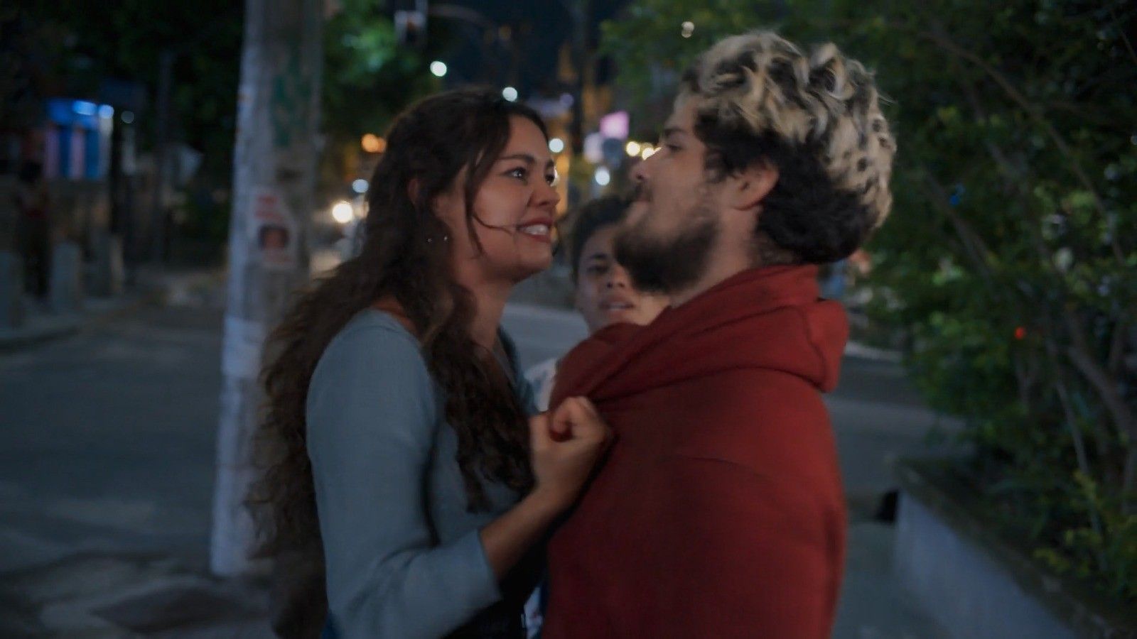 Confronto entre Gerluce e Raul após descoberta. Reprodução: Gshow