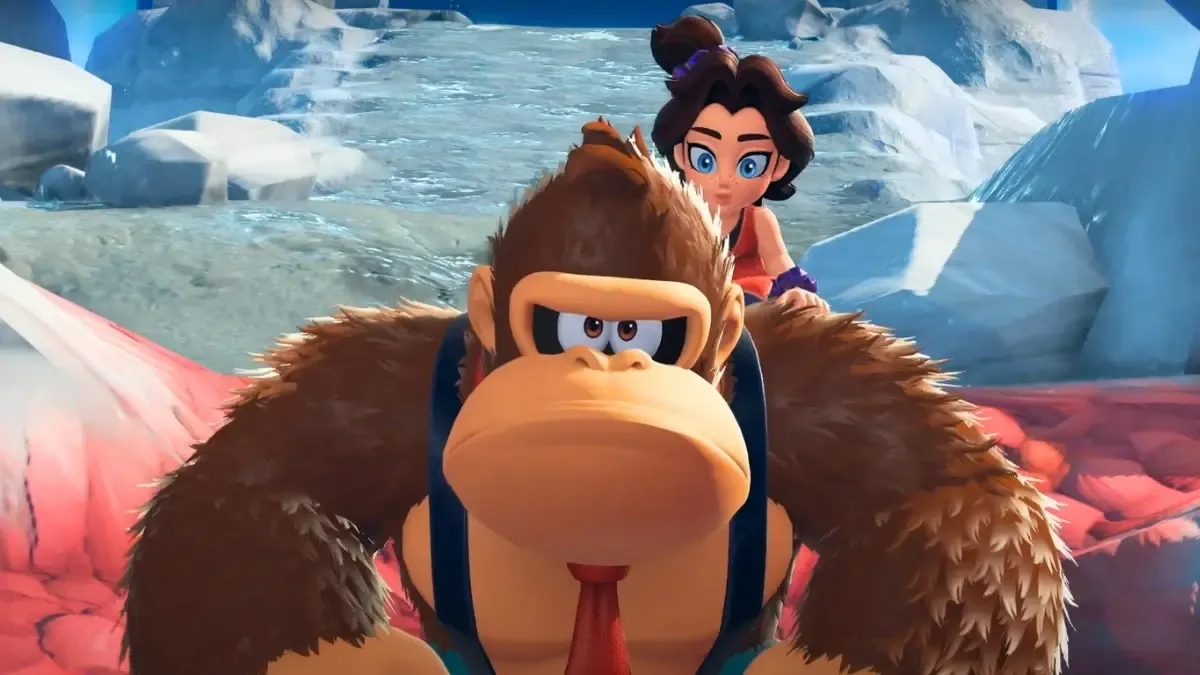 Donkey Kong é considerado o sucessor espiritual de Super Mario Odyssey. Reprodução: Anna Bernardo