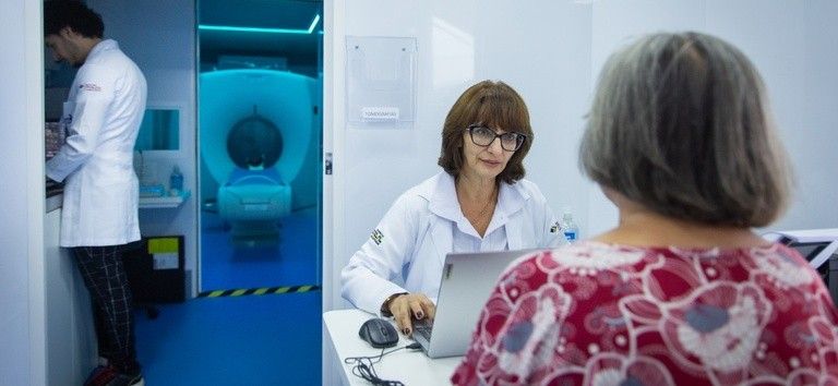 [Mutirão de saúde da mulher: mais de 800 procedimentos neste sábado.]. Reprodução: G1