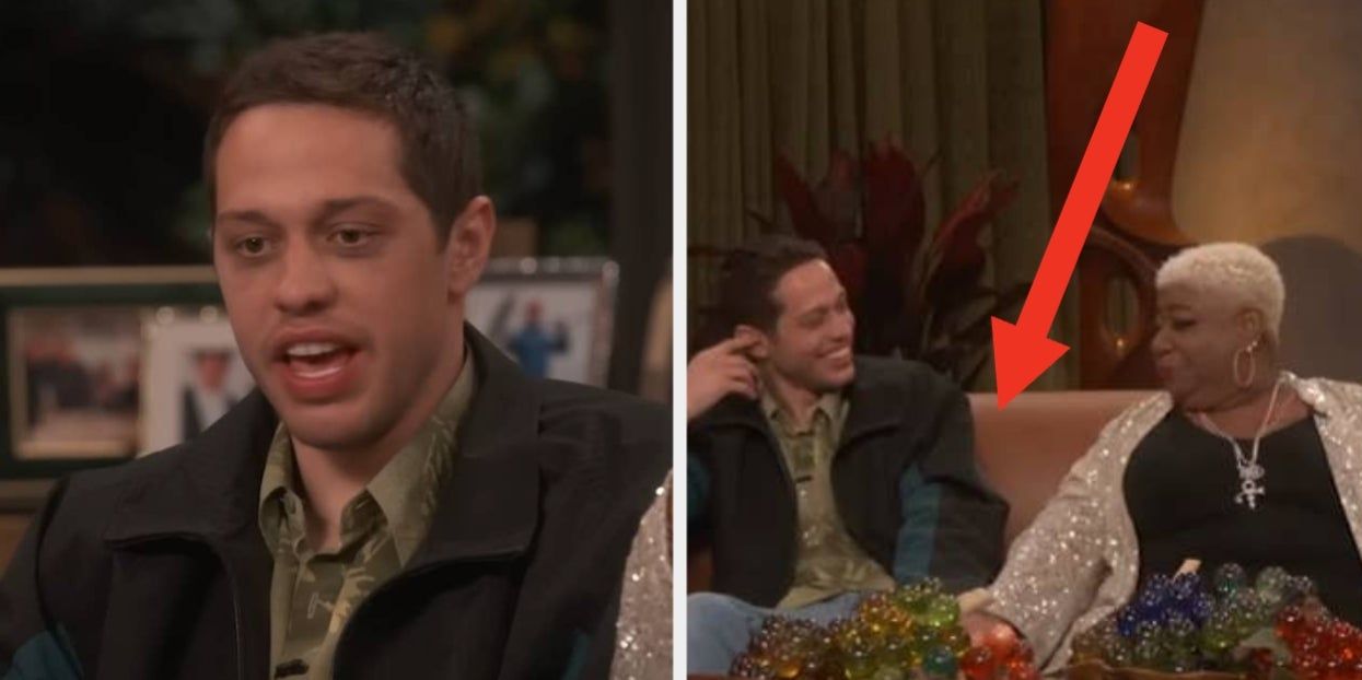 Comediante Luenell Inappropriate Moment Blindfolds Pete Davidson