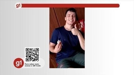 Acidente entre carro e carreta deixa motorista ferido na Rodovia Anhanguera em Jundiaí. Reprodução: Globo