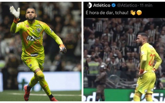 Torcedores zoam Atlético-MG por gafe de português em post viralizado. Legenda da imagem. Reprodução: Conexão Cruzeiro