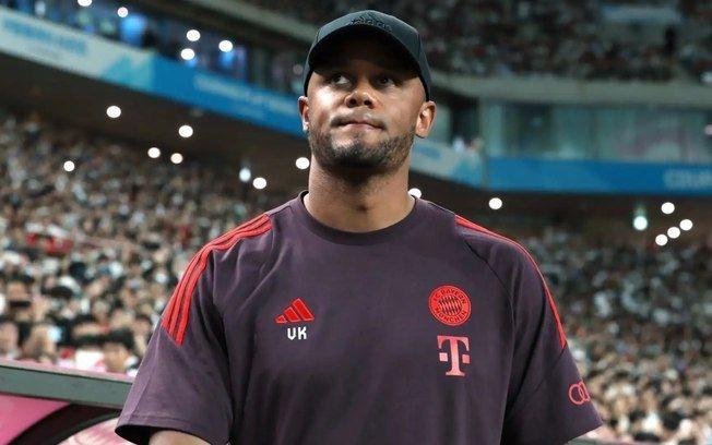 Kompany comenta sobre a expectativa de um jogo difícil contra o Flamengo. Reprodução: iG