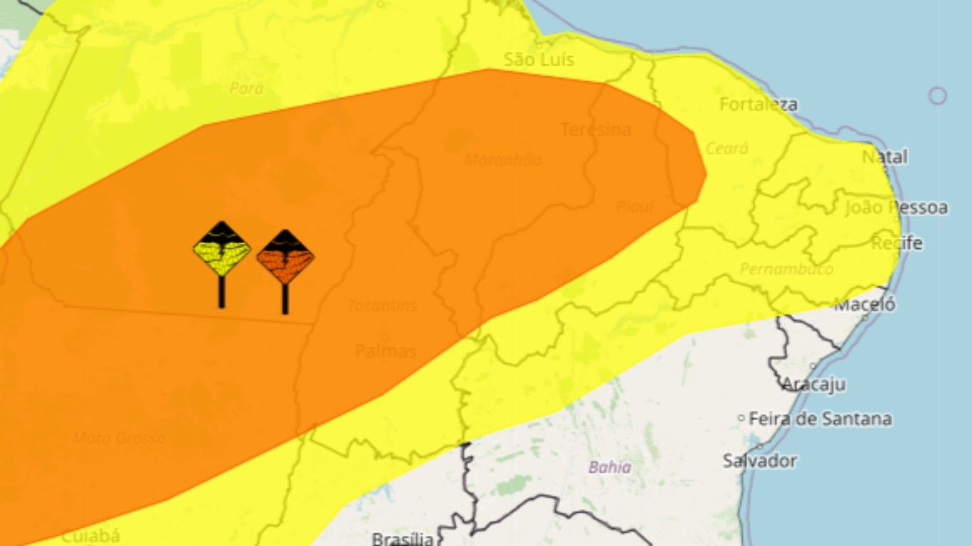 Alerta de chuvas intensas atinge 83 cidades do interior de Pernambuco.. Reprodução: G1